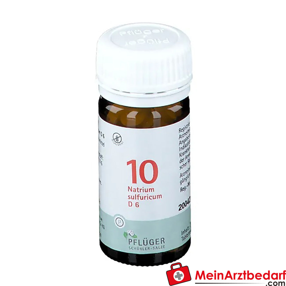 Biochemie Pflüger® Nr. 10 Natrium sulfuricum D6 Tabletten.