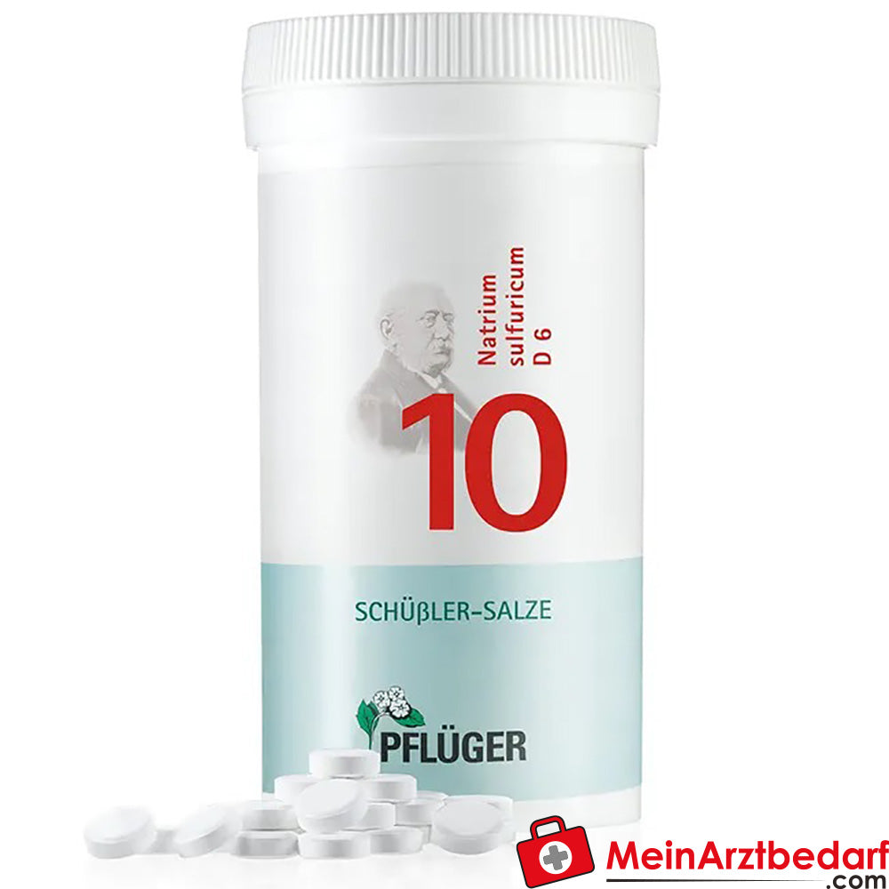 Biochemie Pflüger® Nr. 10 Natrium sulfuricum D6 Tabletten.