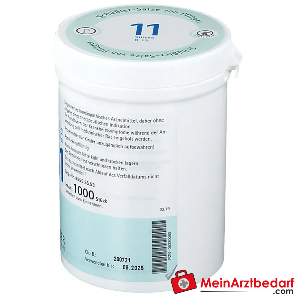 Biochemie Pflüger® Nr. 11 Silicea D12 Tabletten.
