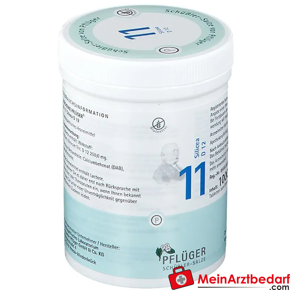 Biochimie Pflüger No 11 Silicea D12 250 mg Comprimés