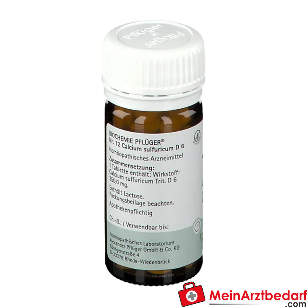 Biochemie Pflüger® Nr. 12 Calcium sulfuricum D6 Tabletten.