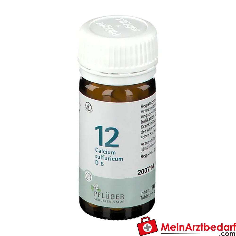 Biochemie Pflüger® Nr. 12 Calcium sulfuricum D6 Tabletten.