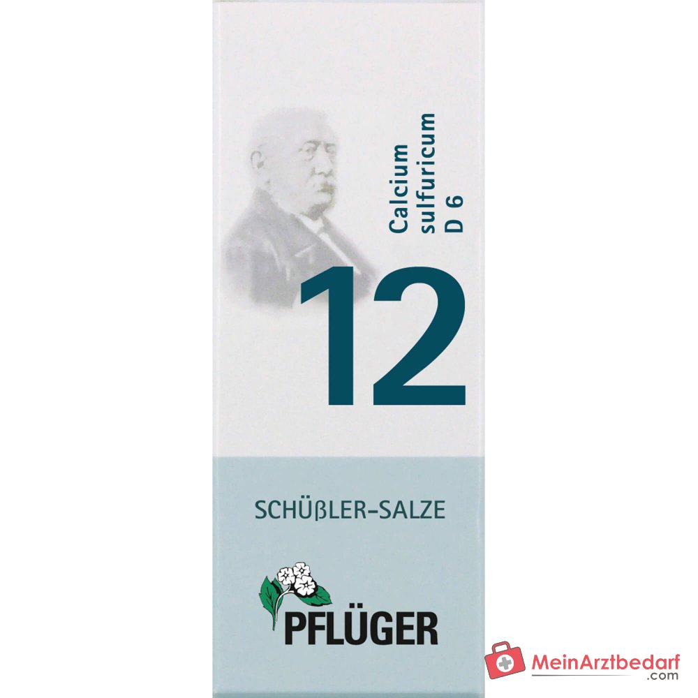 Biochemie Pflüger Nr. 12 Calcium sulfuricum D6 250 mg Tabletten 100 Stück