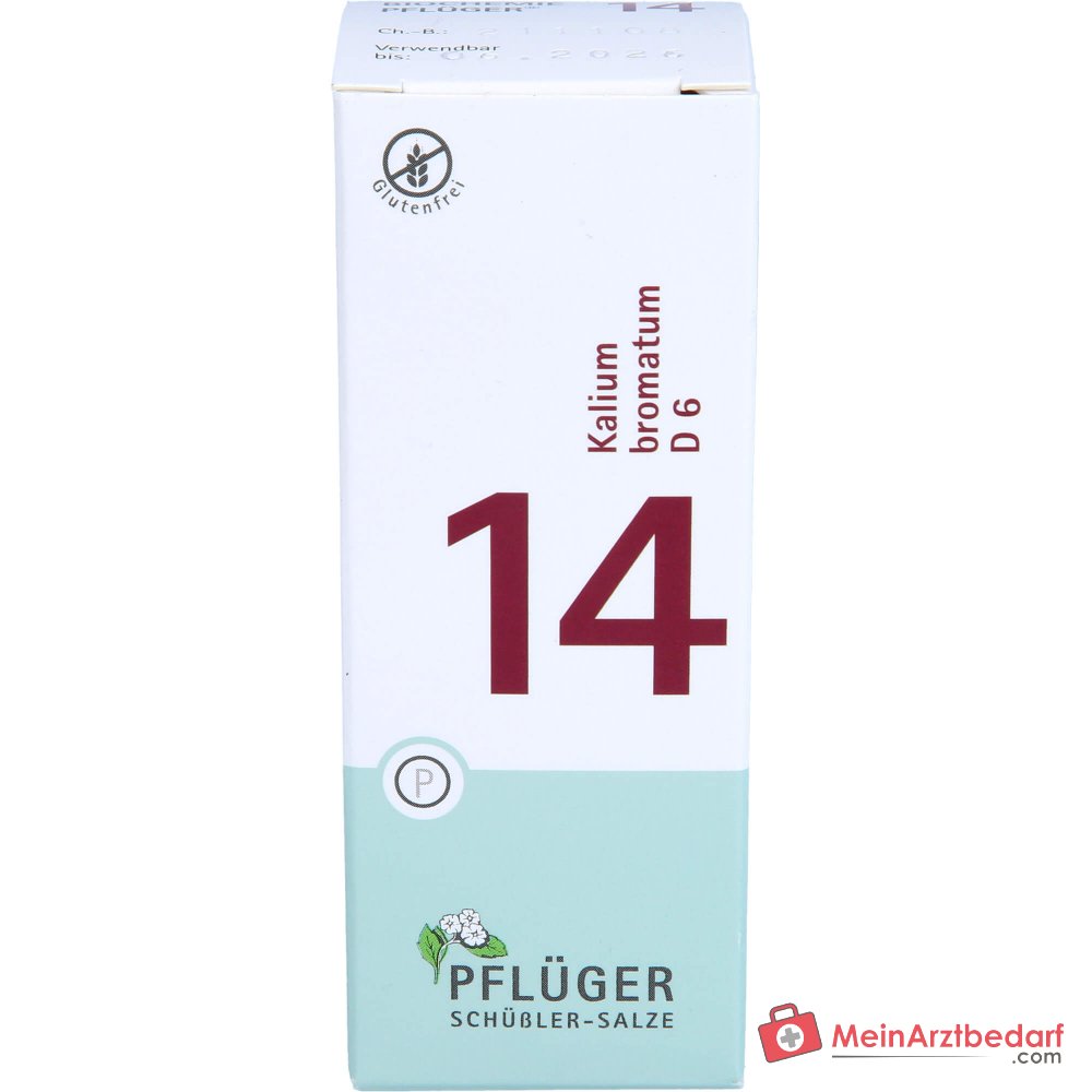 Biochemie Pflüger® n° 14 Kalium bromatum D6 250 mg comprimés 100 pièces