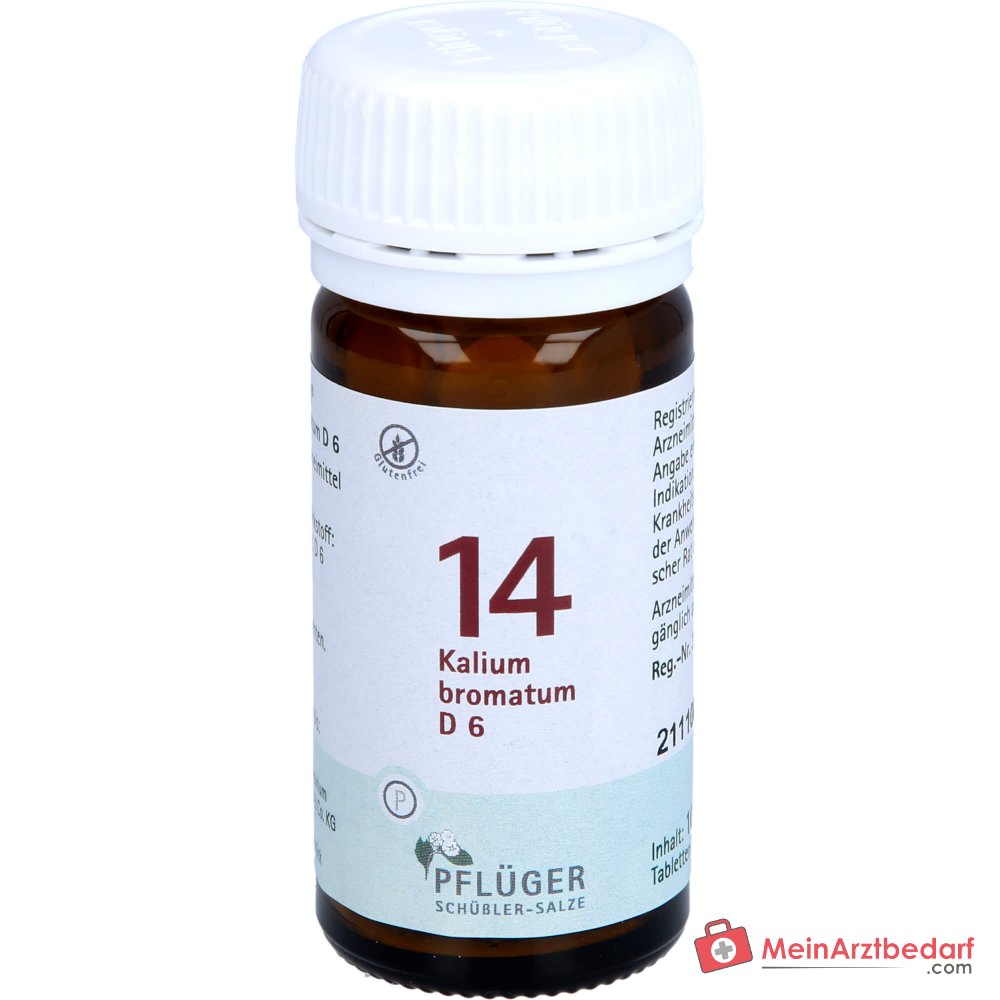 Biochemie Pflüger® n° 14 Kalium bromatum D6 250 mg comprimés 100 pièces