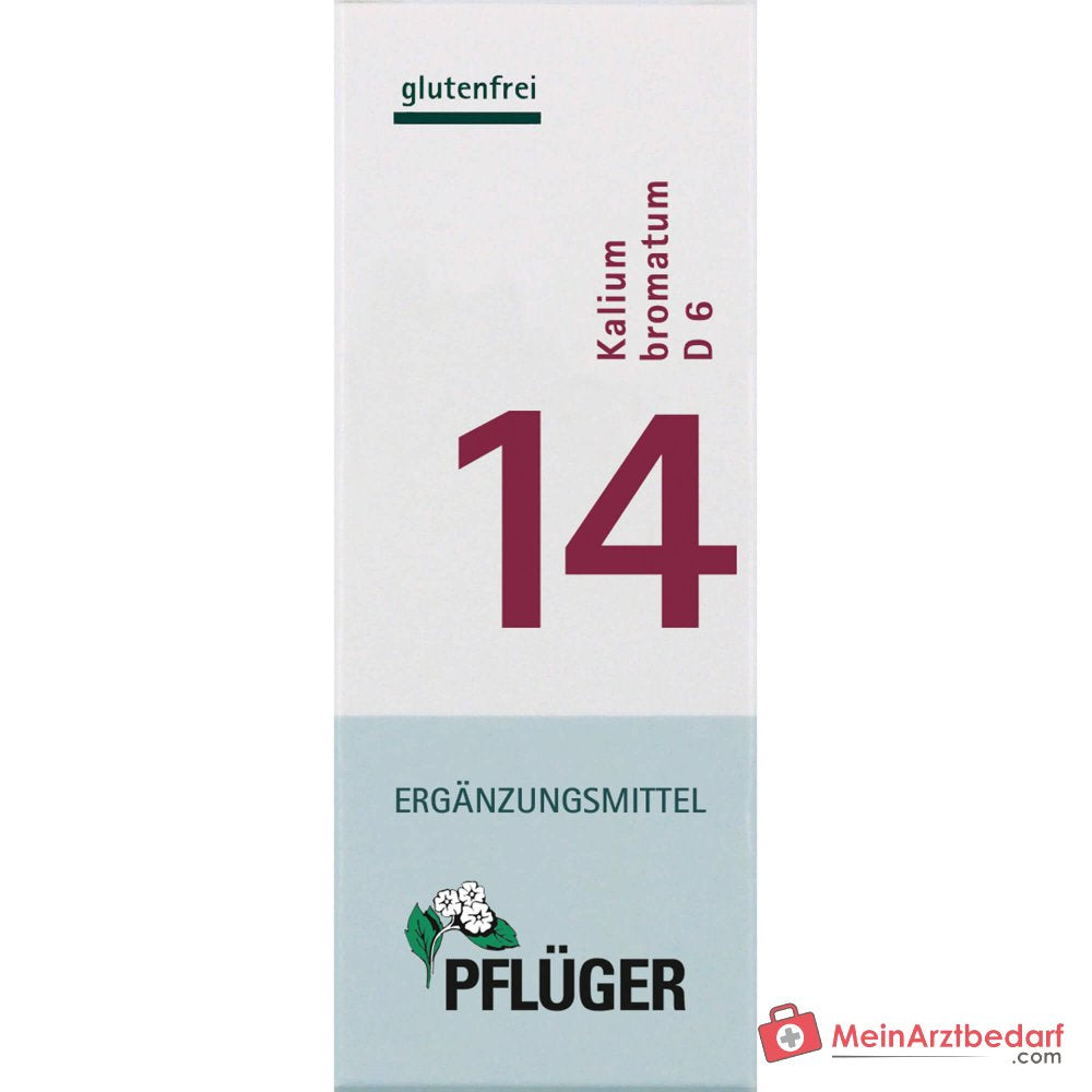 Biochemie Pflüger® n° 14 Kalium bromatum D6 250 mg comprimés 100 pièces