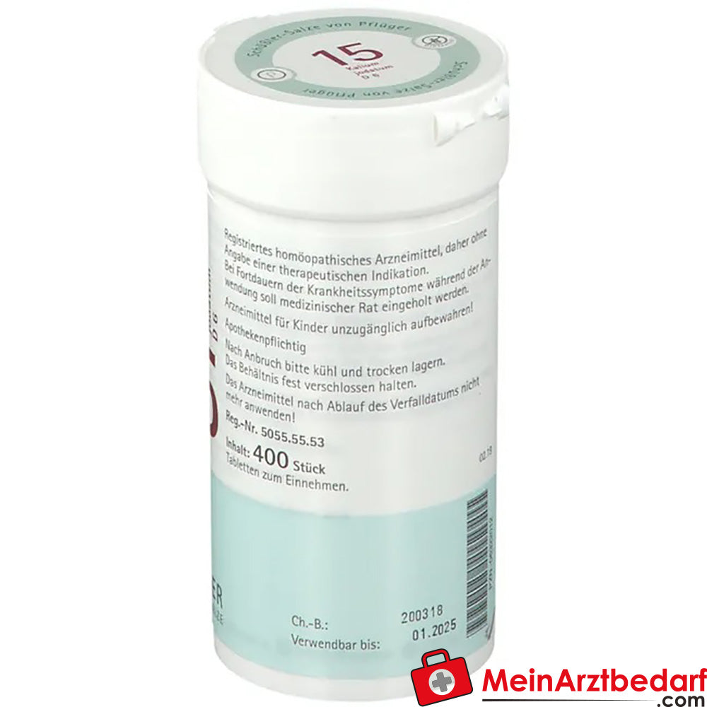 Biochemie Pflüger® Nr. 15 Kalium jodatum D6 Tabletten.