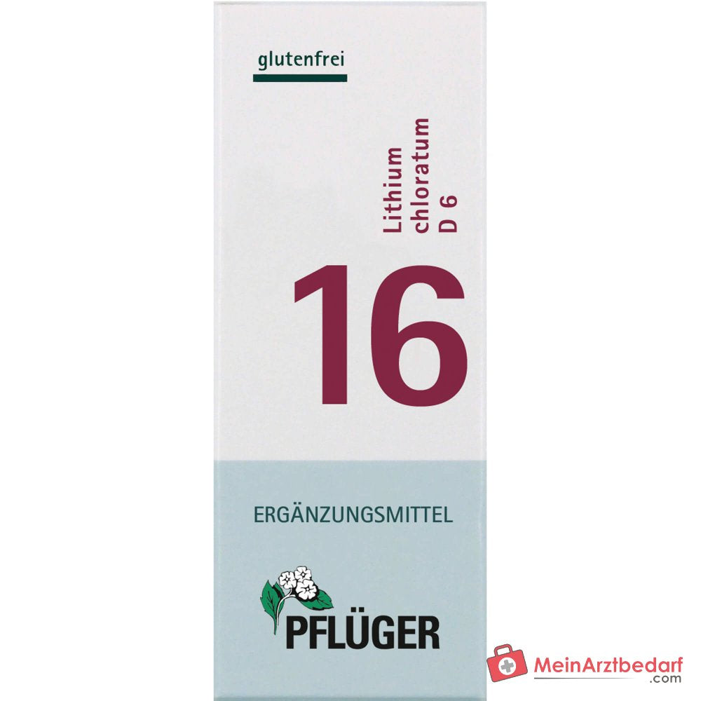 Biochemie Pflüger nr. 16 Lithium chloratum D6 Tabletten, 100 st.