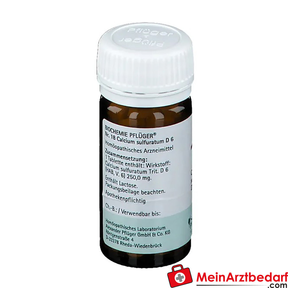 Biochemie Pflüger® Nr. 18 Calcium sulfuratum D6 Tabletten.