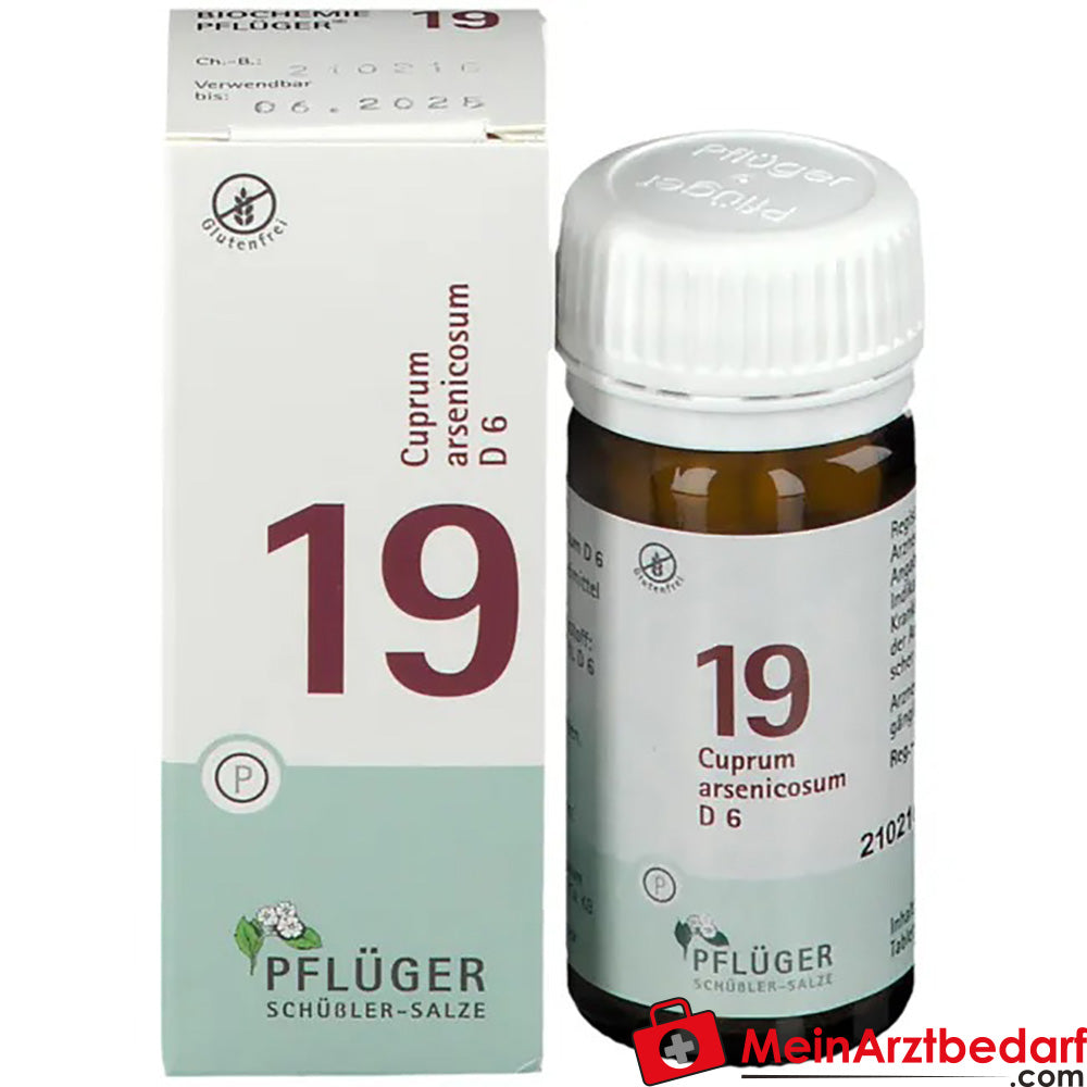 Biochemie Pflüger® Nr. 19 Cuprum arsenicosum D6 Tabletten.