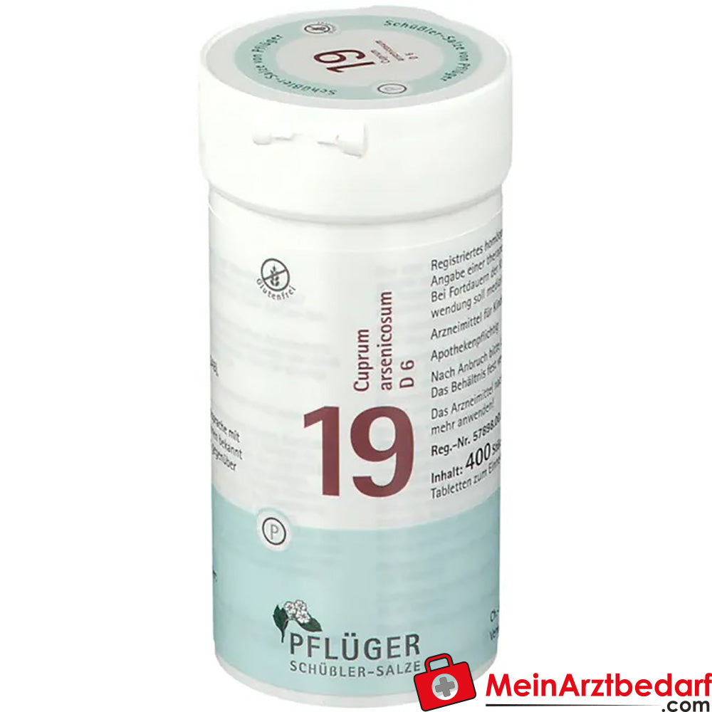 Biochemie Pflüger® Nr. 19 Cuprum arsenicosum D6 Tabletten.
