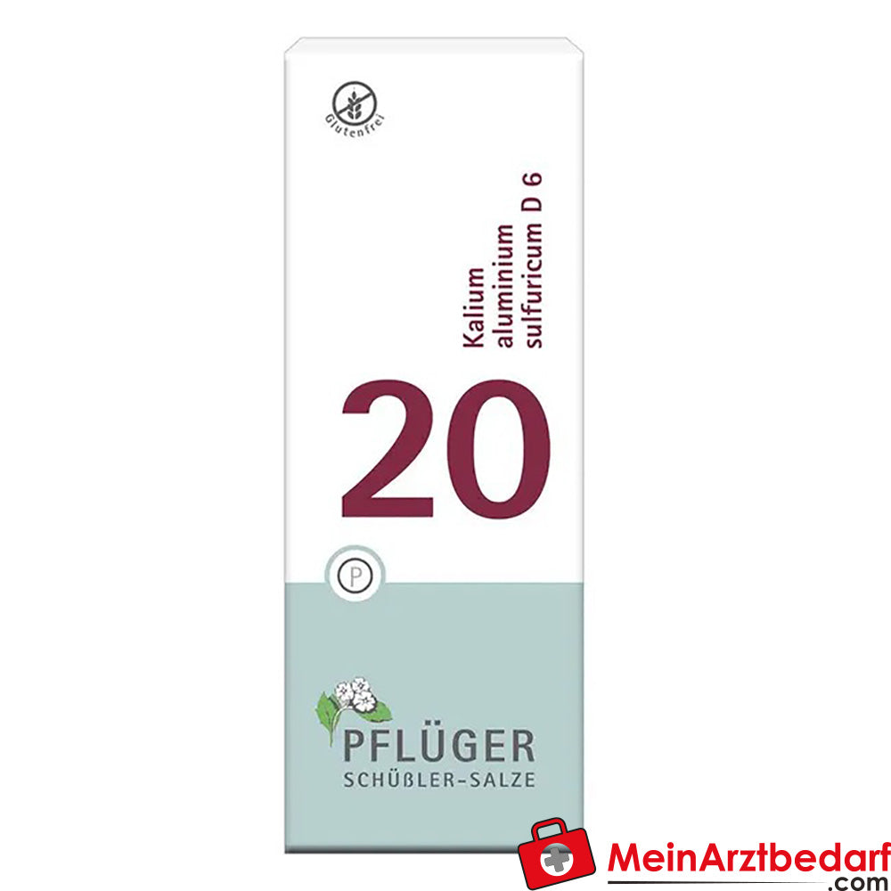 Biochemie Pflüger® Nr. 20 Kalium aluminium sulfat D6 Tabletten.