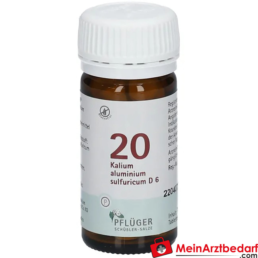 Biochemie Pflüger® Nr. 20 Kalium aluminium sulfat D6 Tabletten.