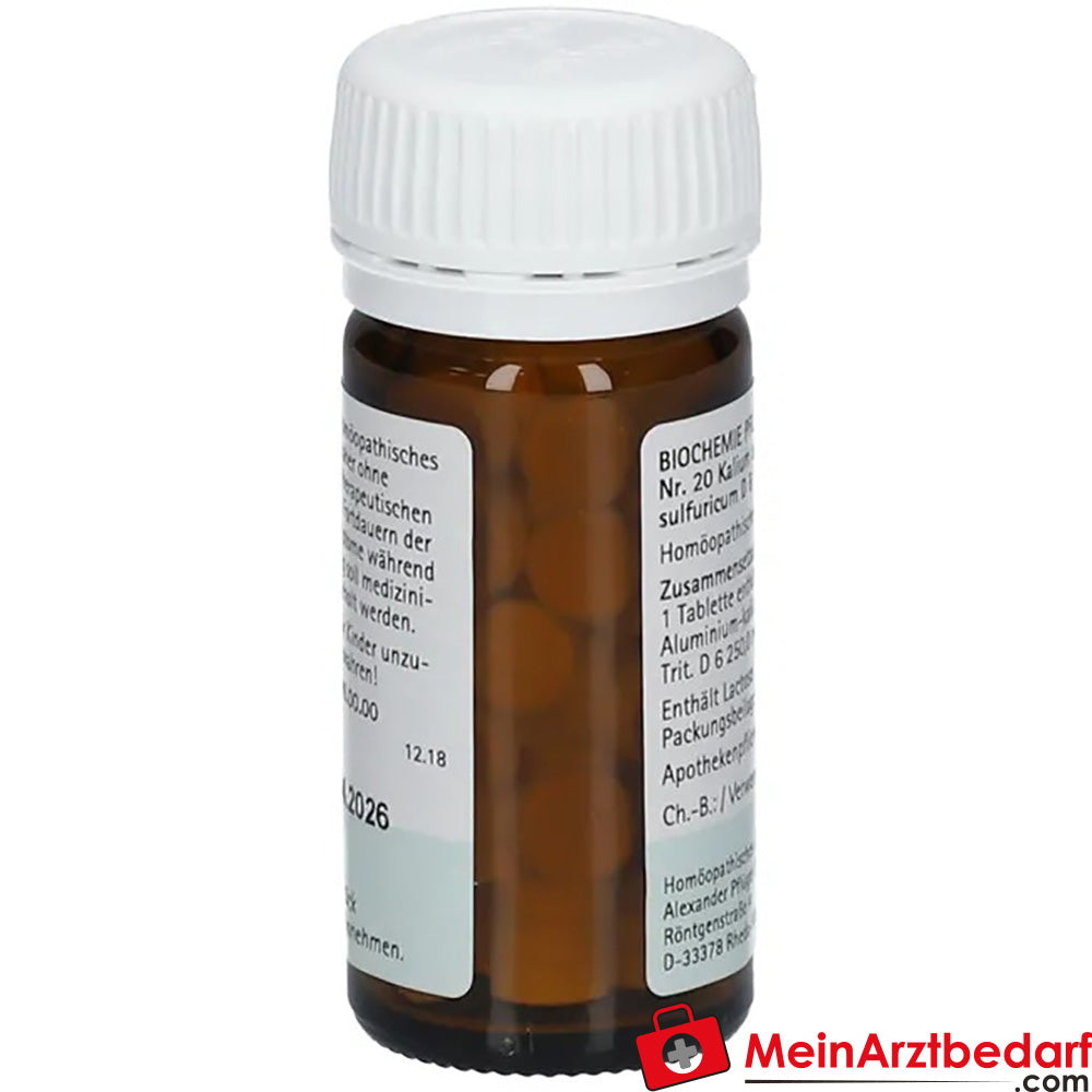 Biochemie Pflüger® Nr. 20 Kalium aluminium sulfat D6 Tabletten.