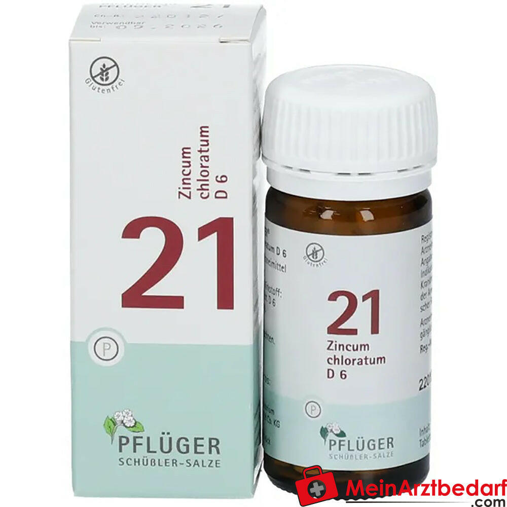 Biochemie Pflüger® Nr. 21 Zincum chloratum D6 Tabletten.
