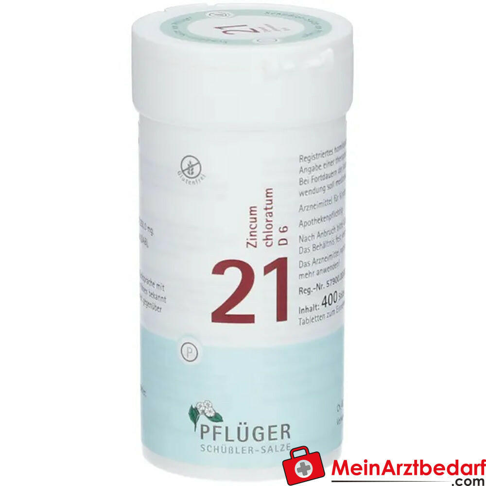 Biochemie Pflüger® Nr. 21 Zincum chloratum D6 Tabletten.
