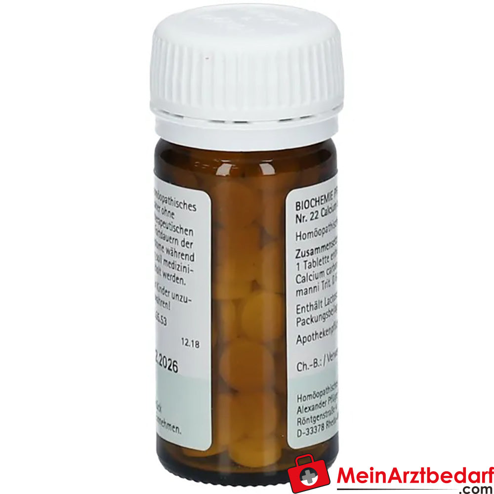 Biochemie Pflüger® Nr. 22 Calcium carbonicum D6 Tabletten.