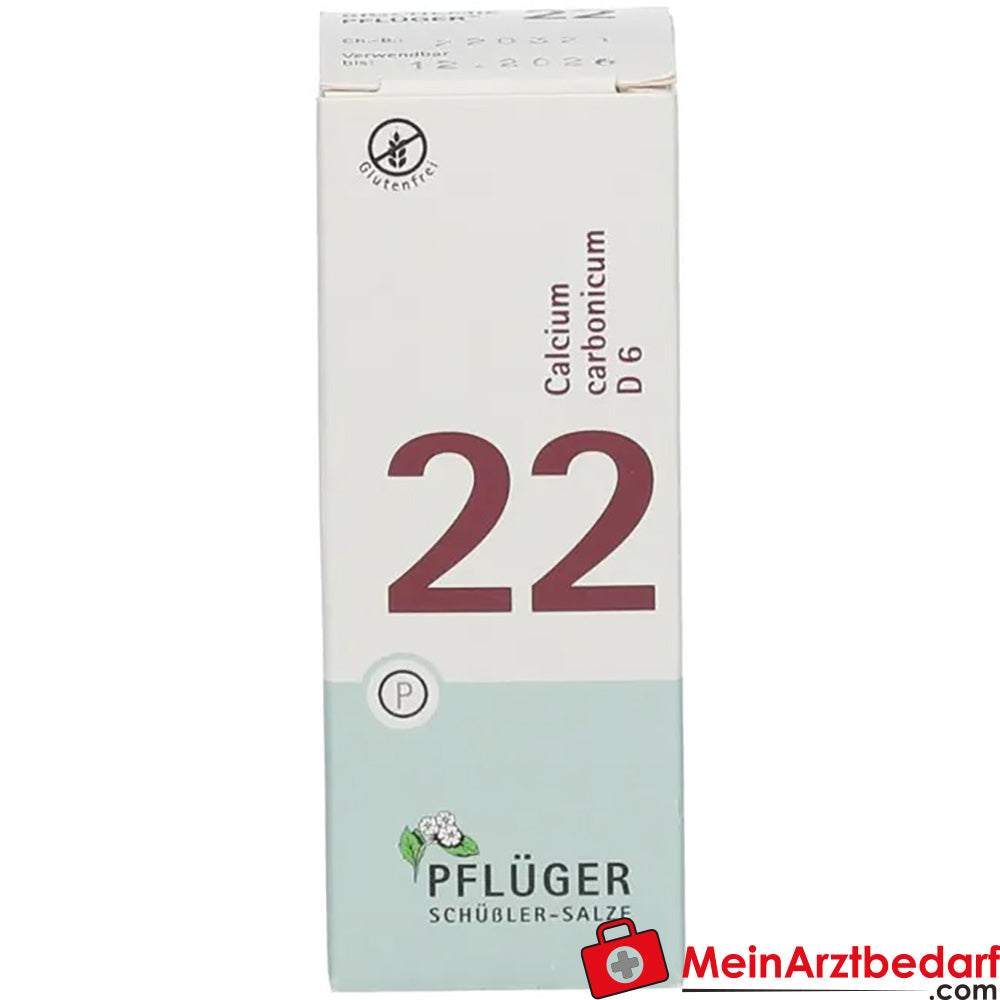 Biochemie Pflüger® Nr. 22 Calcium carbonicum D6 Tabletten.