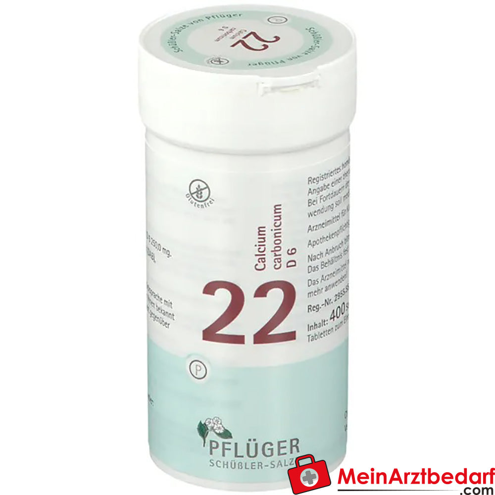 Biochemie Pflüger® Nr. 22 Calcium carbonicum D6 Tabletten.
