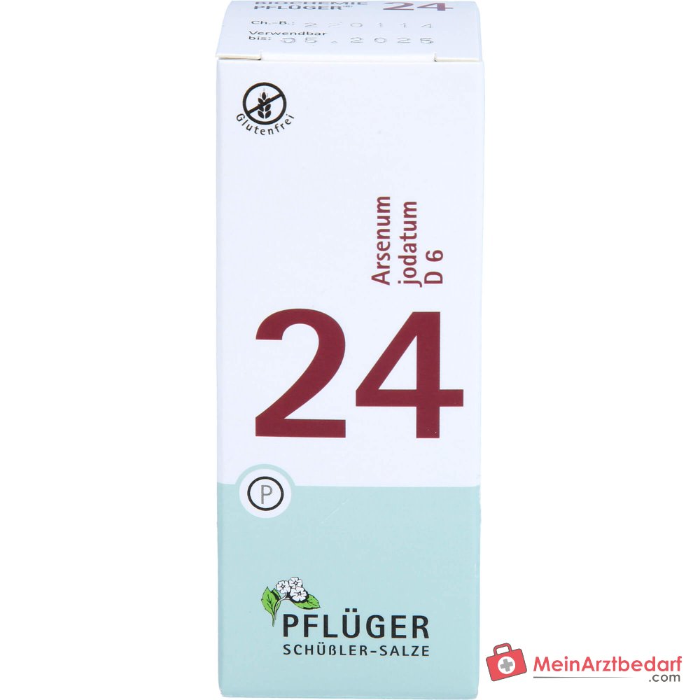 Biochimica Pflüger n. 24 Arsenum iodatum D6 Compresse 250 mg