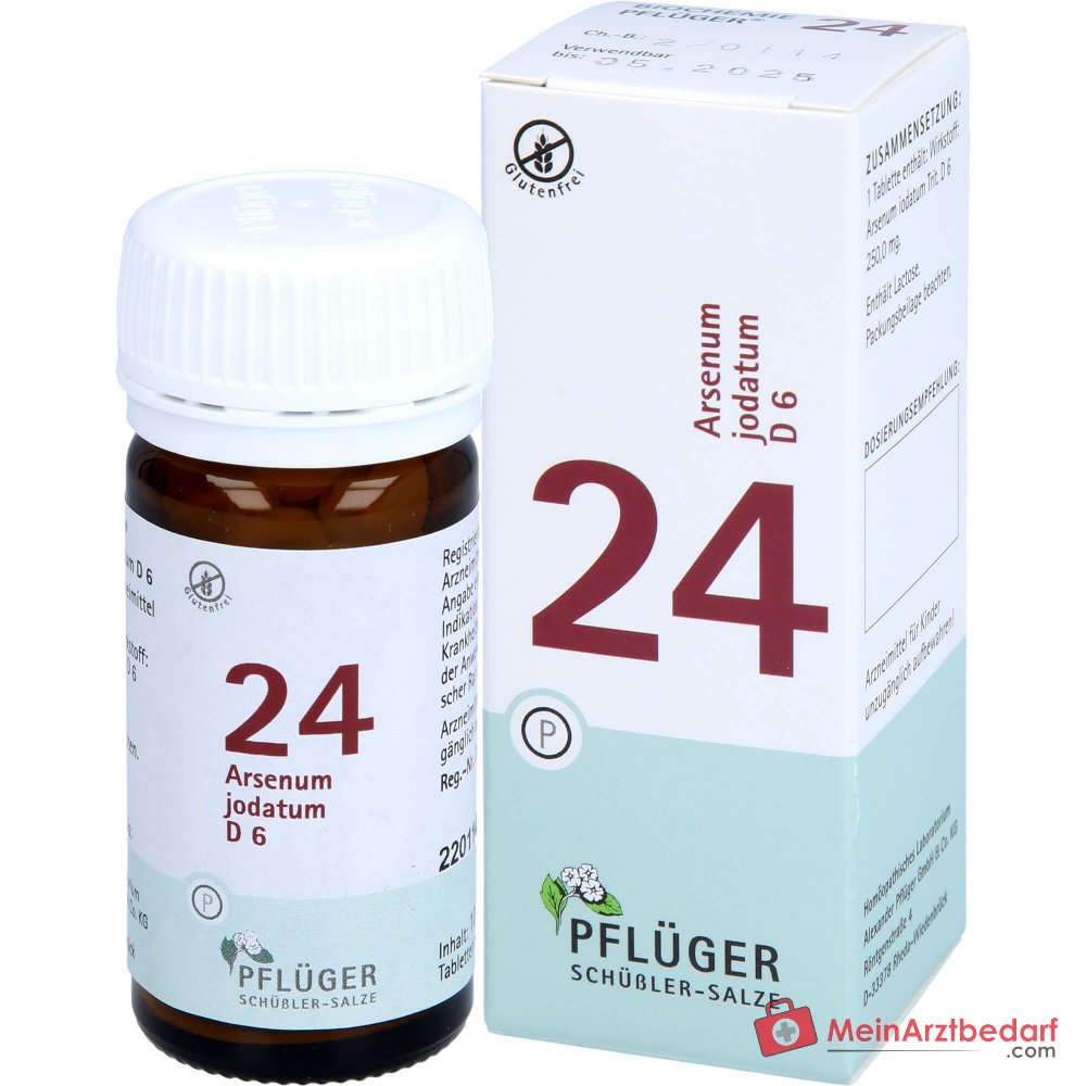 Biochemia Pflüger Nr 24 Arsenum iodatum D6 Tabletki 250 mg