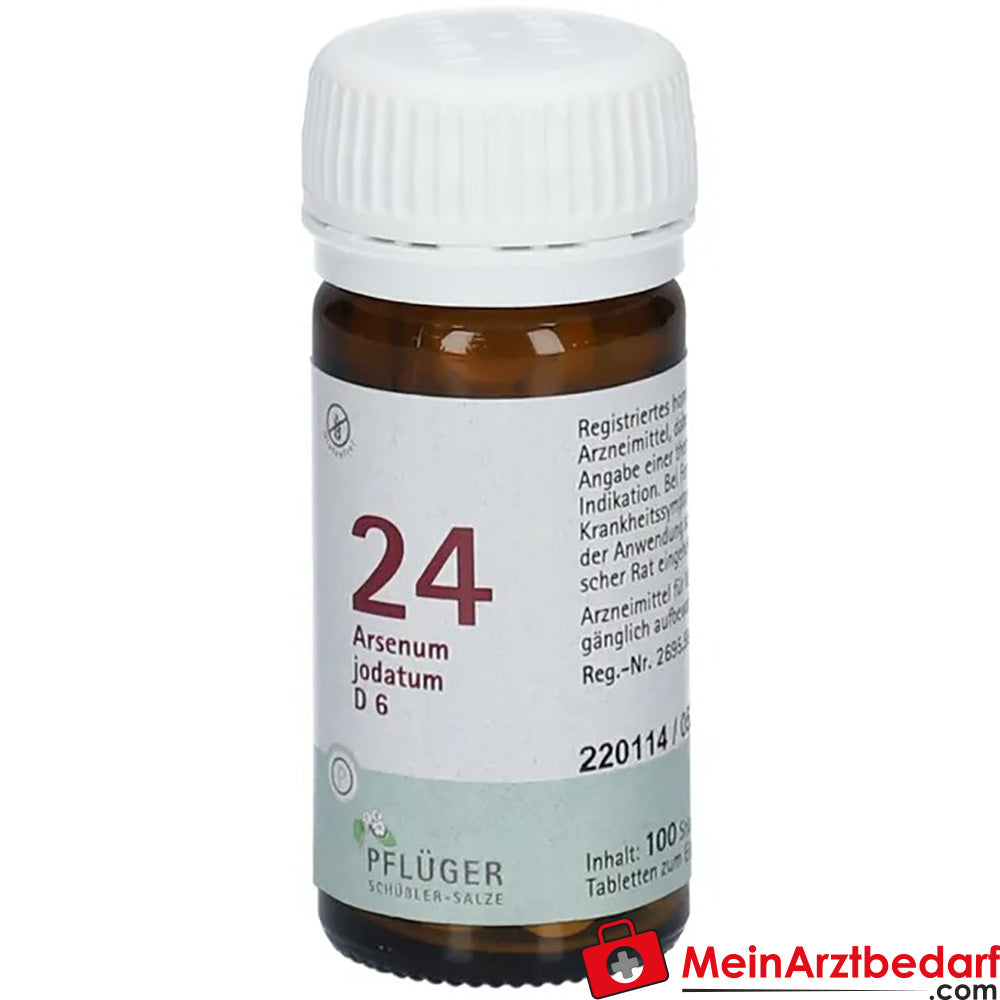 Biochemie Pflüger® Nr. 24 Arsenum jodatum D6 Tabletten.