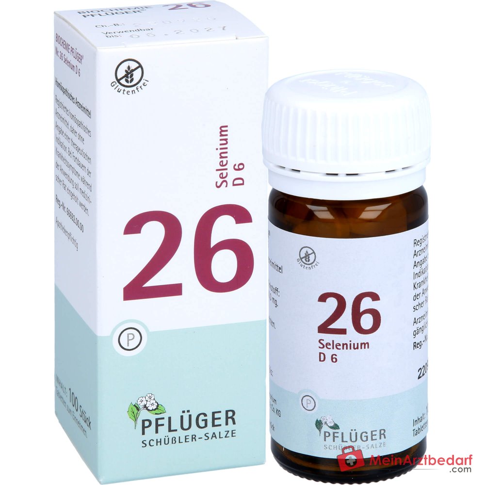 Biochemie Pflüger Nr. 26 Selenium D6 Tabletten 100 Stück