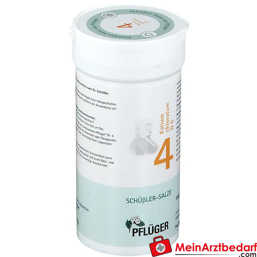 Biochemie Pflüger® Nr. 4 Kalium chloratum D6 Pulver.