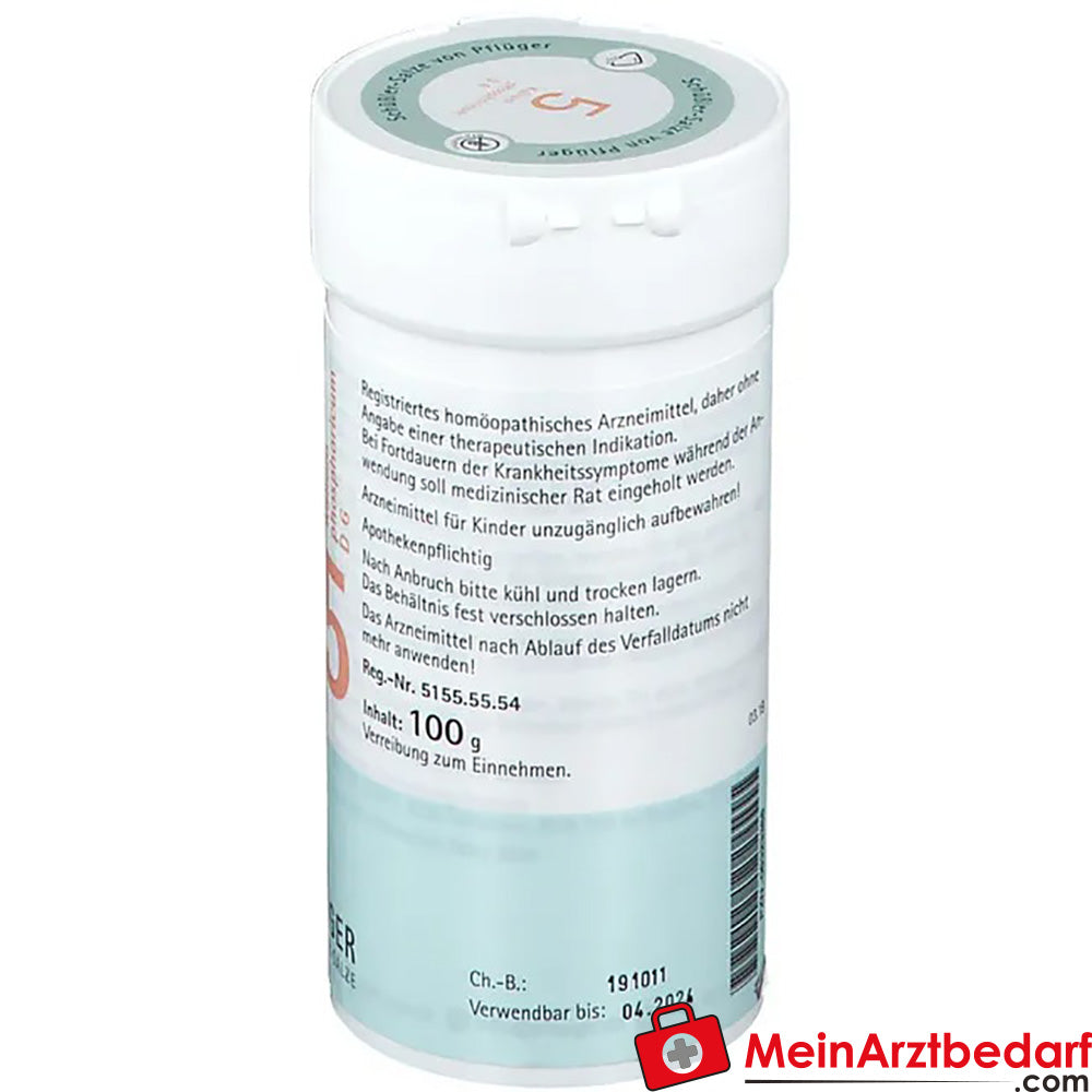 Biochemie Pflüger® Nr. 5 Kalium phosphoricum D6 Pulver.