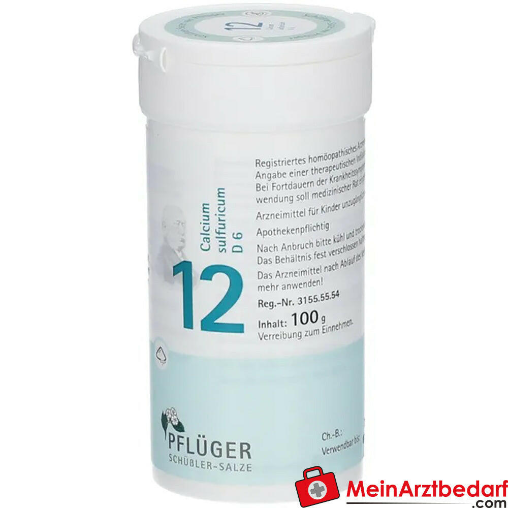 Biochemie Pflüger® Nr. 12 Calcium sulfuricum D6 Pulver.