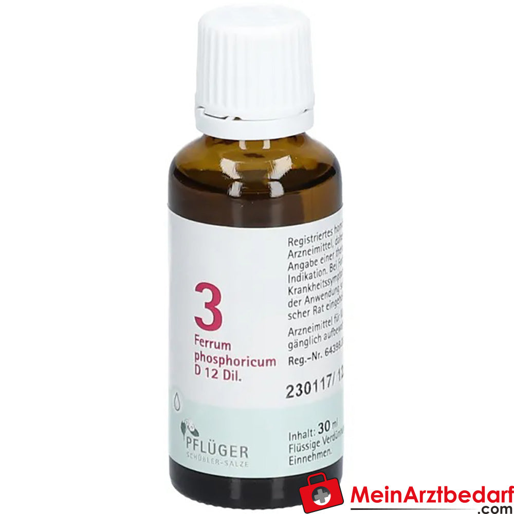 Biochemie Pflüger® Nr. 3 Ferrum phosphoricum D12 Tropfen.