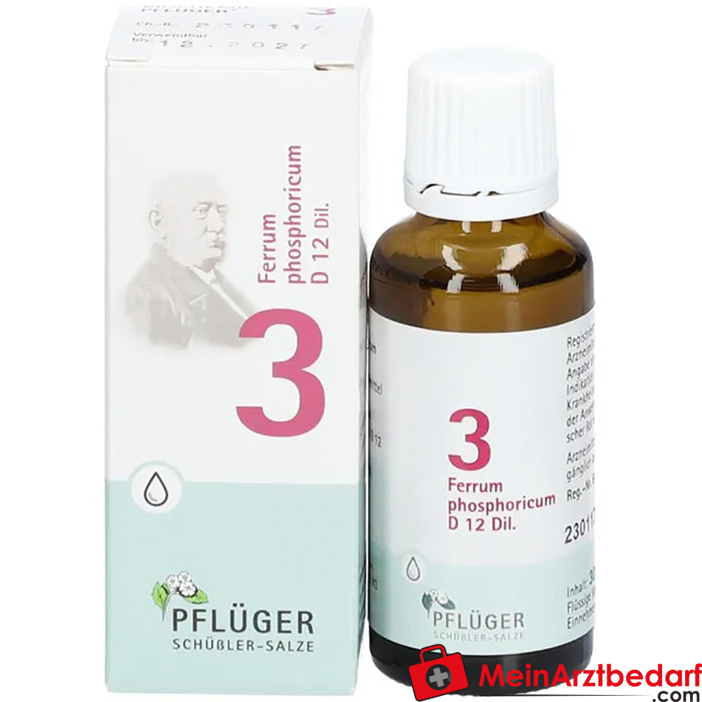 Biochemie Pflüger® Nr. 3 Ferrum phosphoricum D12 Tropfen.