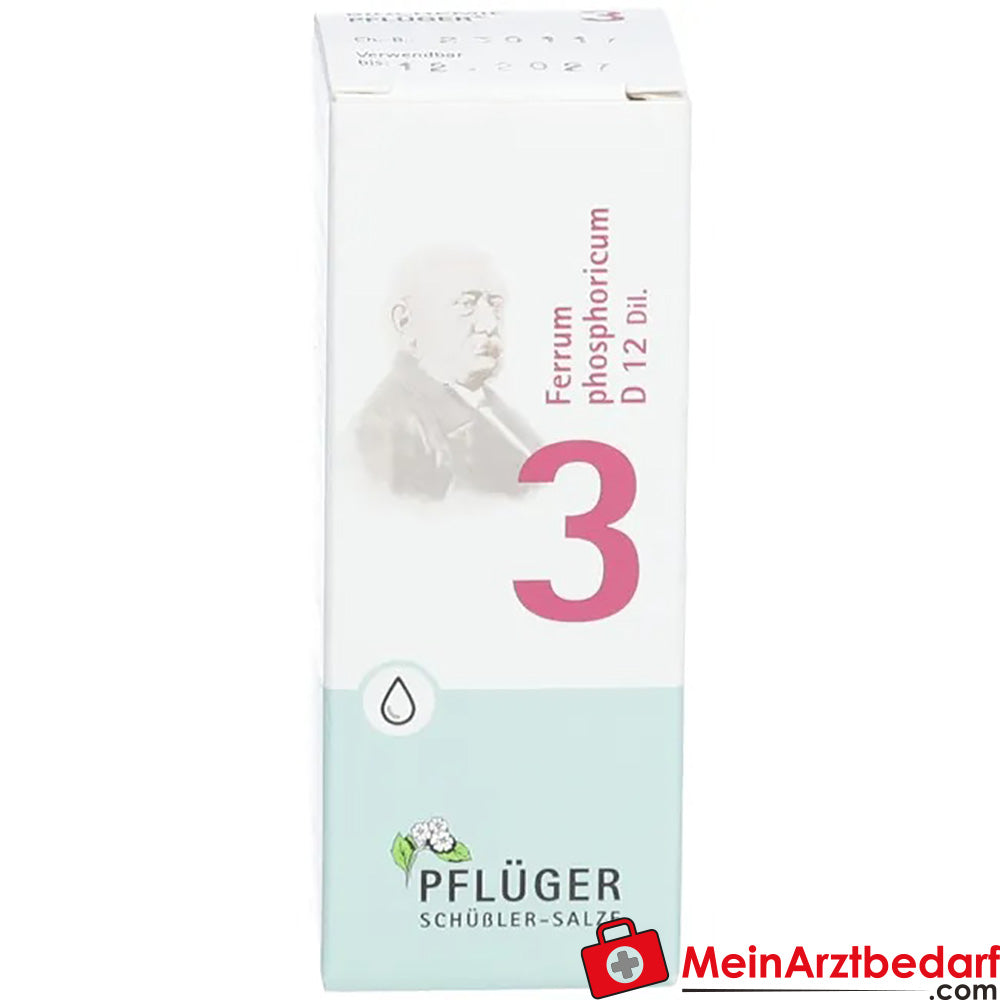 Biochemie Pflüger® Nr. 3 Ferrum phosphoricum D12 Tropfen.