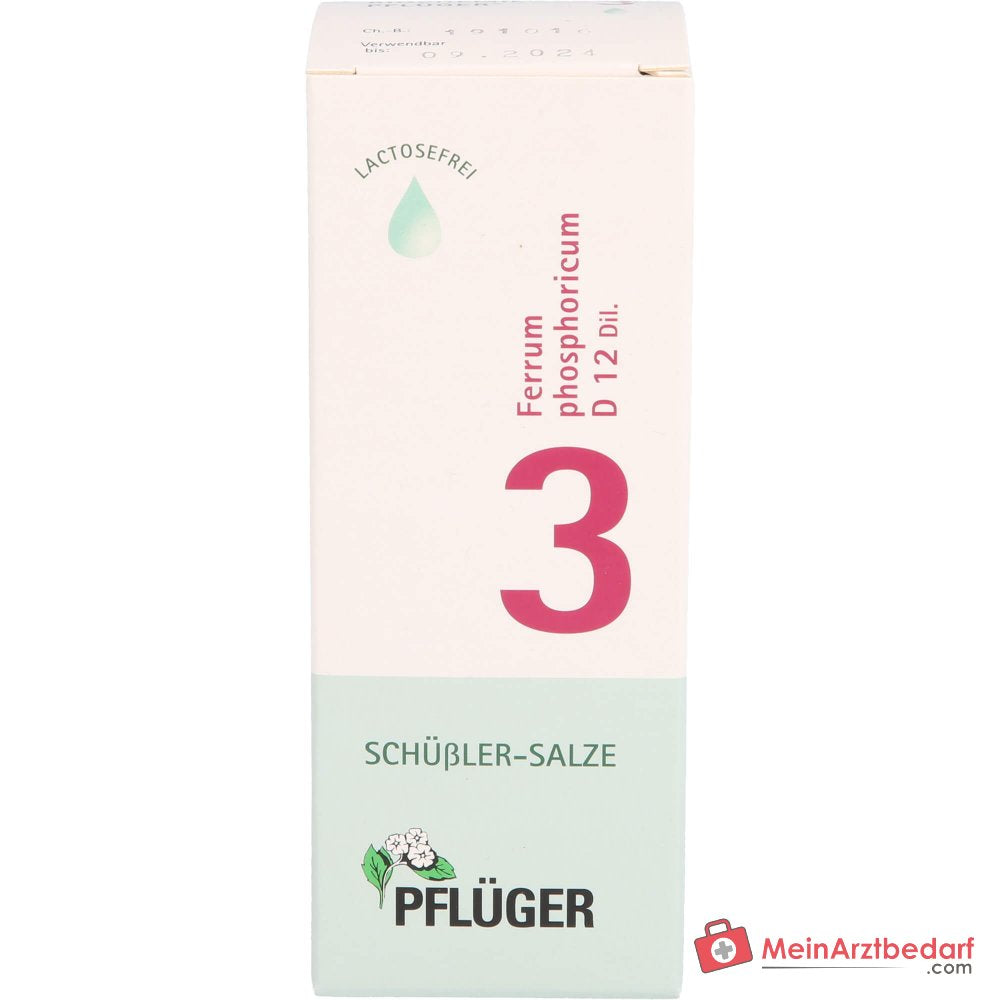 Biochemie Pflüger Ferrum phosphoricum D12 krople 20 ml