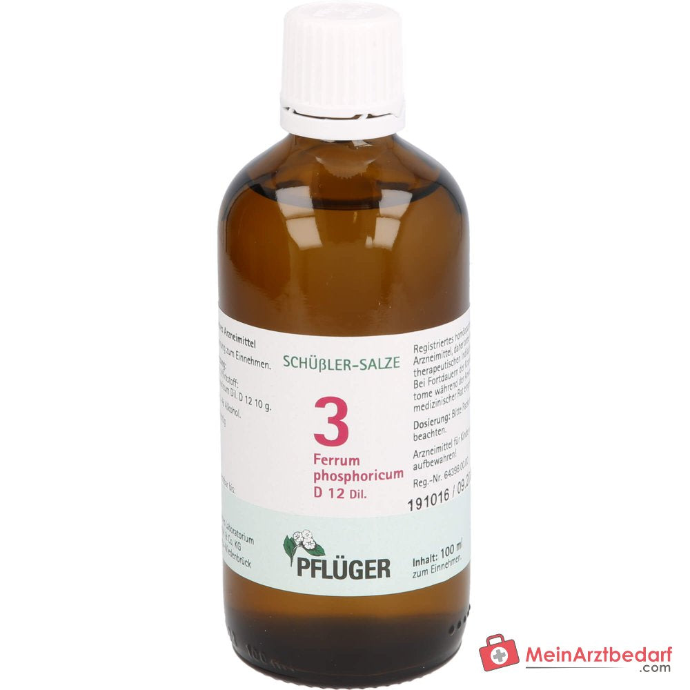 Biochemie Pflüger Ferrum phosphoricum D12 krople 20 ml