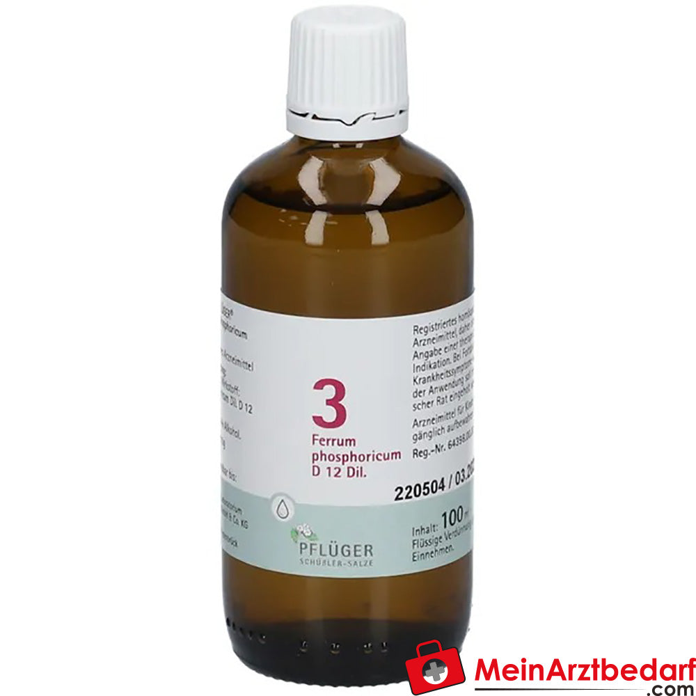 Biochemie Pflüger® Nr. 3 Ferrum phosphoricum D12 Tropfen.