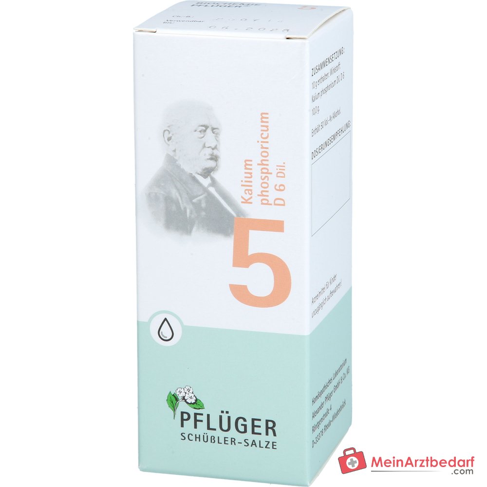Biochemie Pflüger Nr. 5 Kalium phosphoricum D6 Tropfen 100 ml