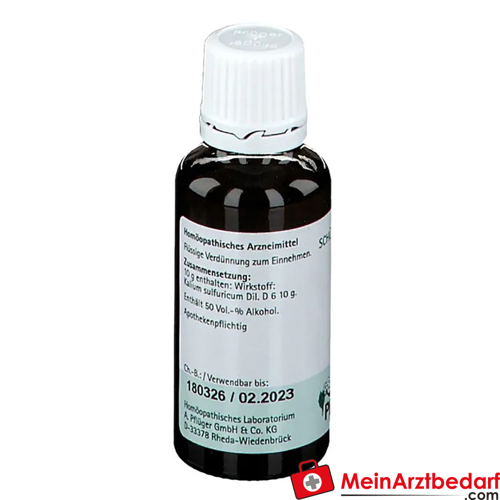 Biochemie Pflüger® Nr. 6 Kalium sulfuricum D6 Tropfen.