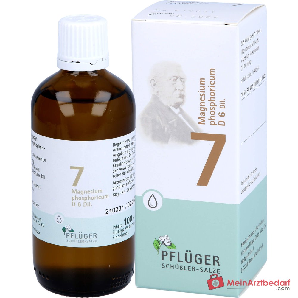 Biochemie Pflüger® Nº 7 Magnesio fosfórico D6 gotas 1000 mg
