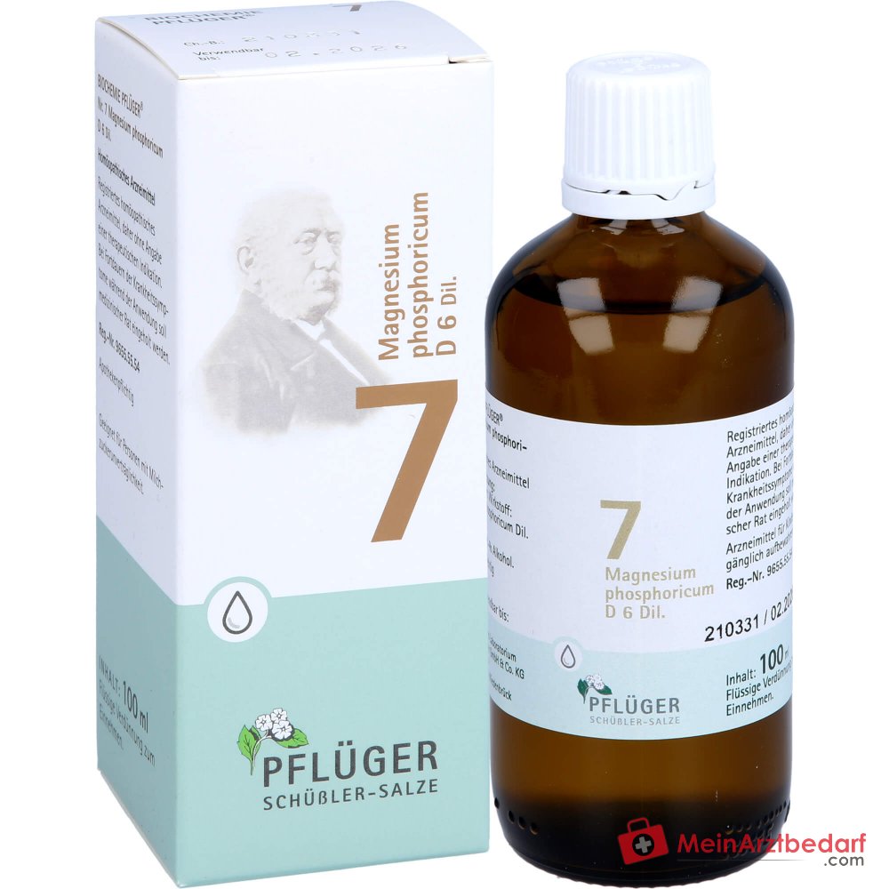 Biochemie Pflüger® Nº 7 Magnesio fosfórico D6 gotas 1000 mg