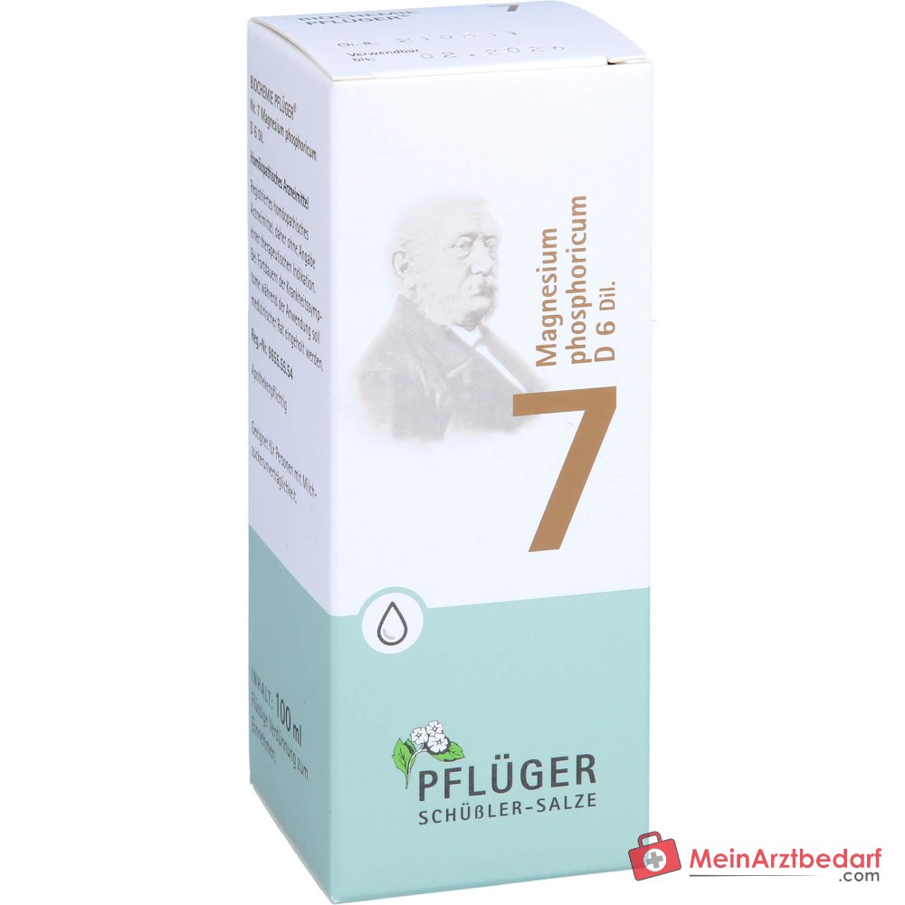 Biochemie Pflüger® No. 7 Magnesium phosphoricum D6 krople 1000 mg