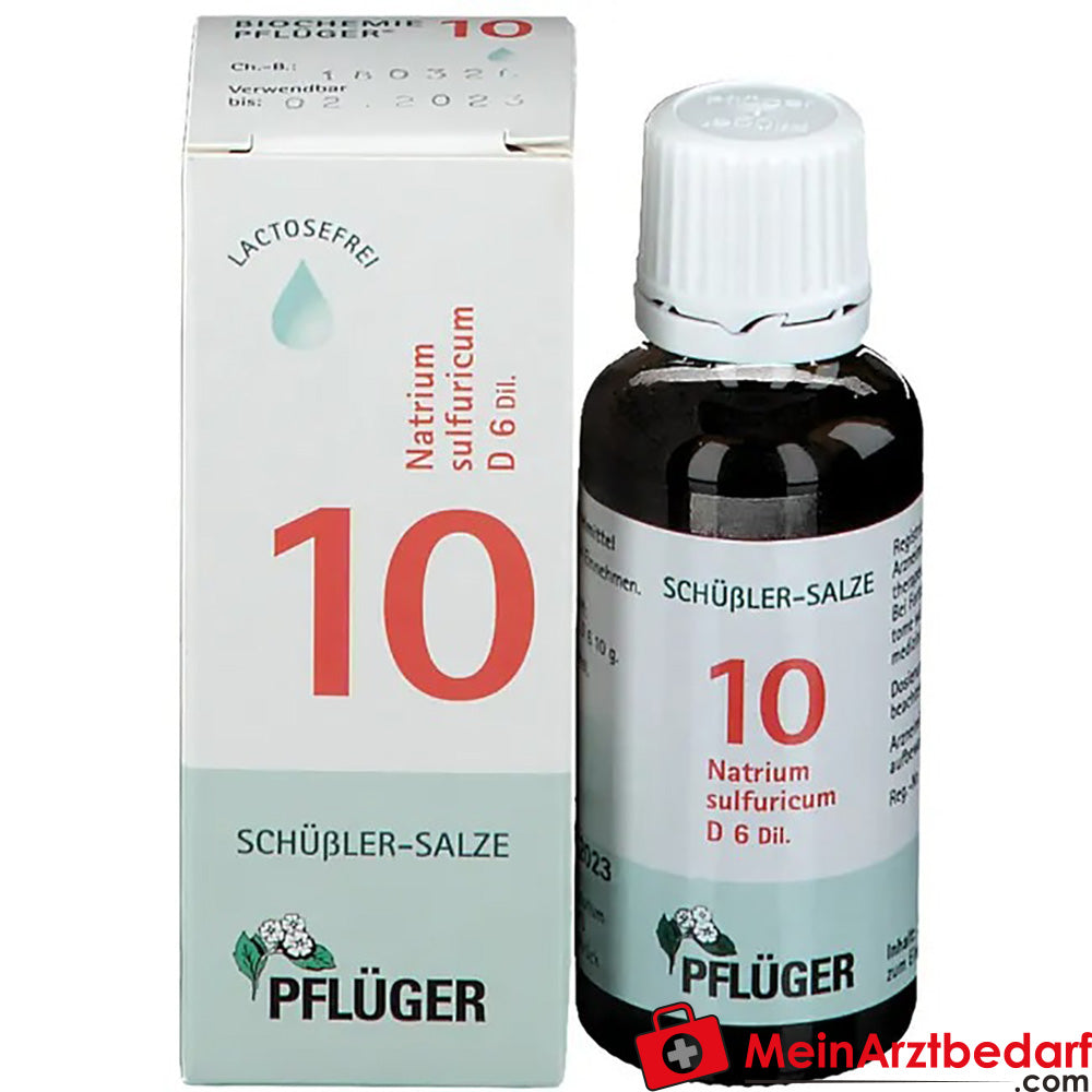 Biochemie Pflüger® Nr. 10 Natrium sulfuricum D6 Tropfen.