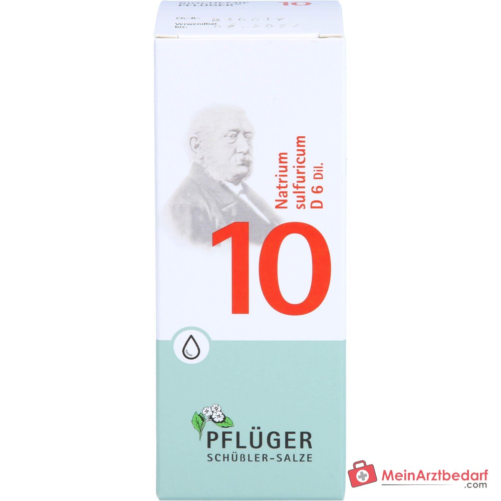 Biochemie Pflüger Nr. 10 Natrium sulfuricum D6 Tropfen