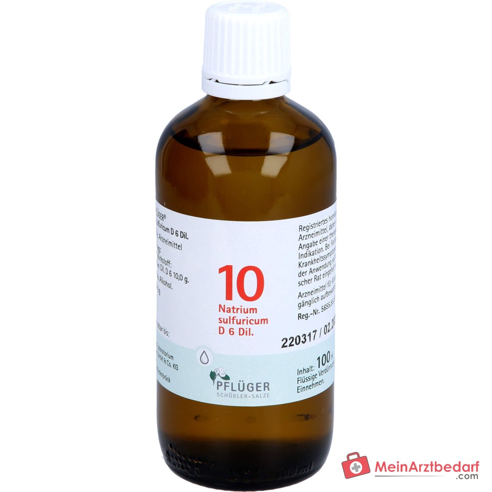 Biochemie Pflüger Nr. 10 Natrium sulfuricum D6 Tropfen