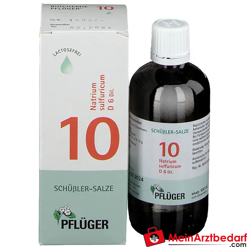 Biochemie Pflüger® Nr. 10 Natrium sulfuricum D6 Tropfen.