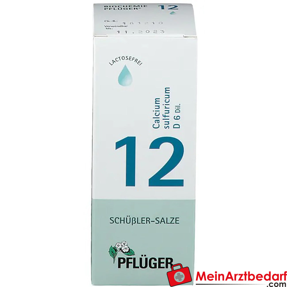 Biochemie Pflüger® Nr. 12 Calcium sulfuricum D6 Tropfen.