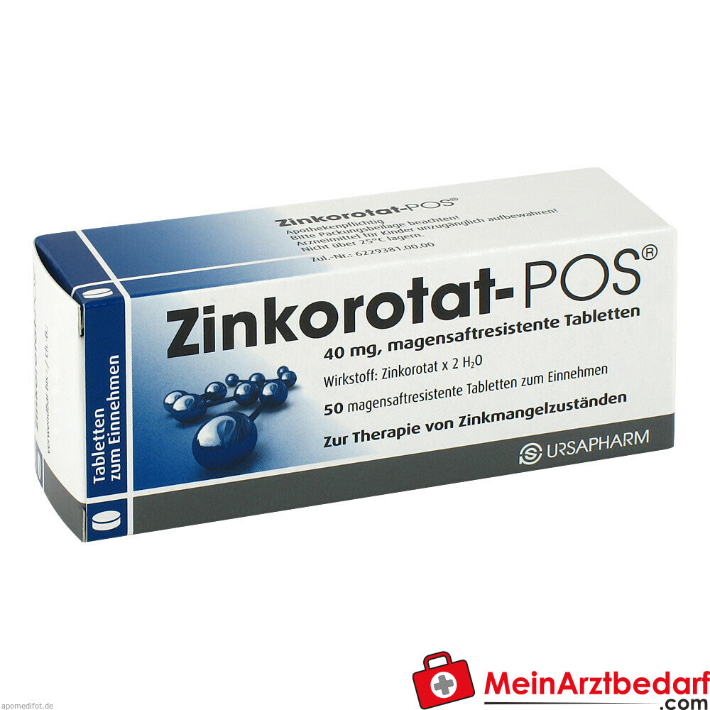 Zinkorotat-POS® 40 mg.
