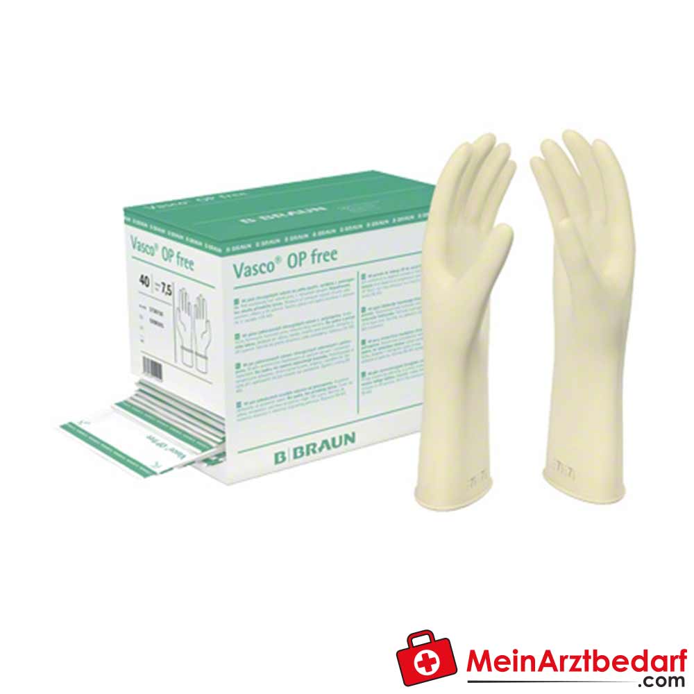 latexfreie sterile op-handschuhe B. Braun Vasco OP Free sterile Polyisopren-OP-Handschuhe latexfrei