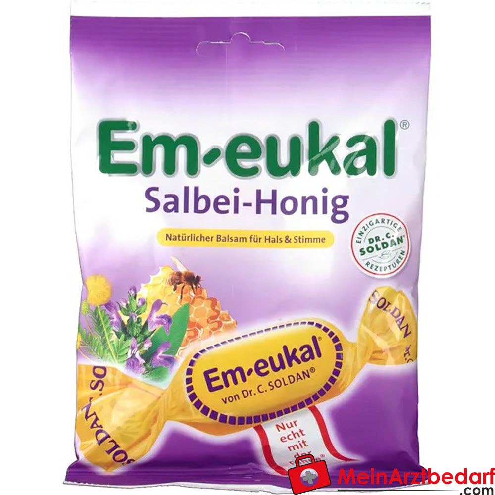 Em-eukal® Salbei-Honig zuckerhaltig, 75g.