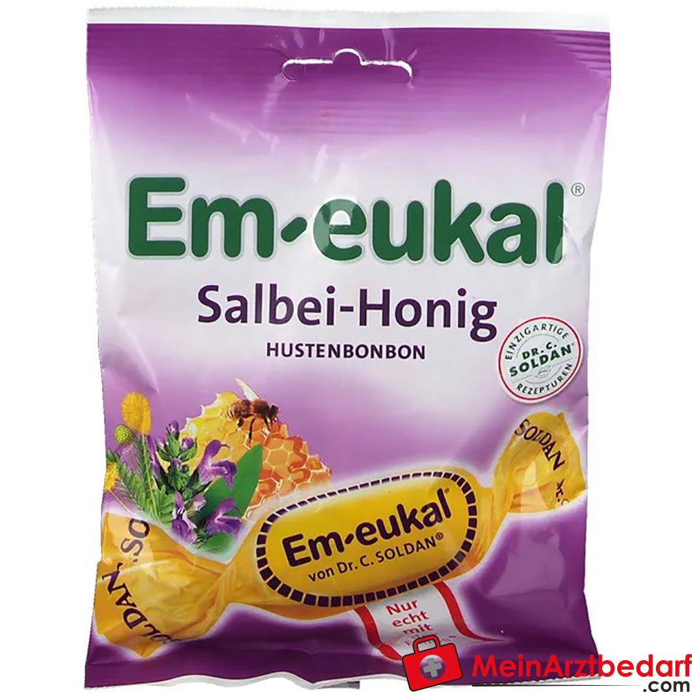 Em-eukal® Salbei-Honig zuckerhaltig, 75g.